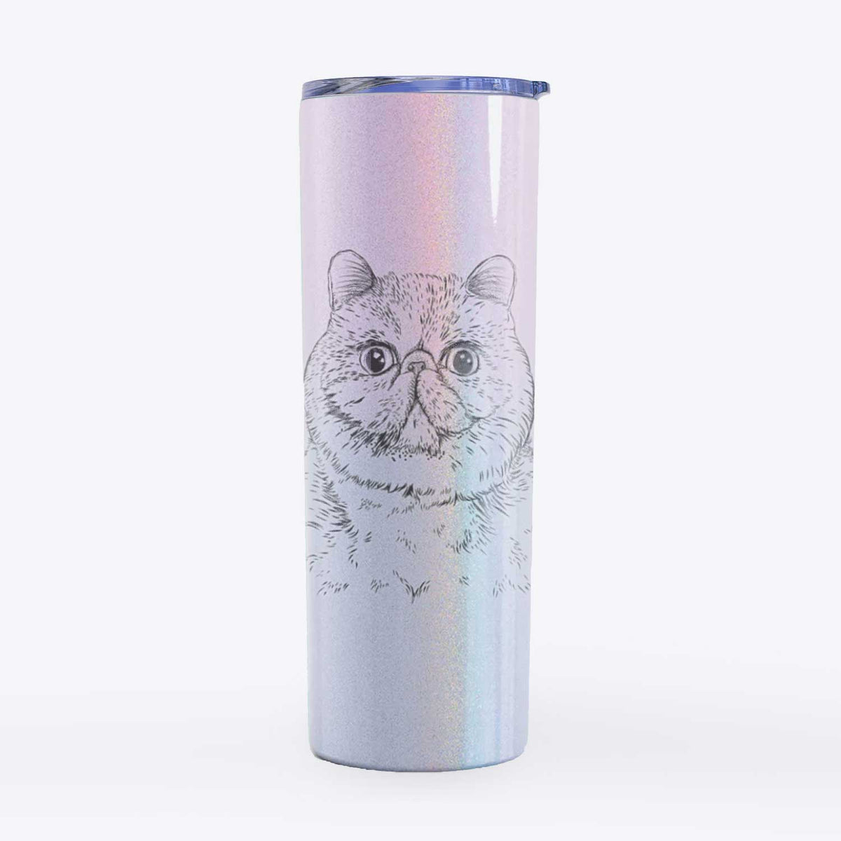 Squish the Exotic Shorthair Cat - 20oz Skinny Tumbler