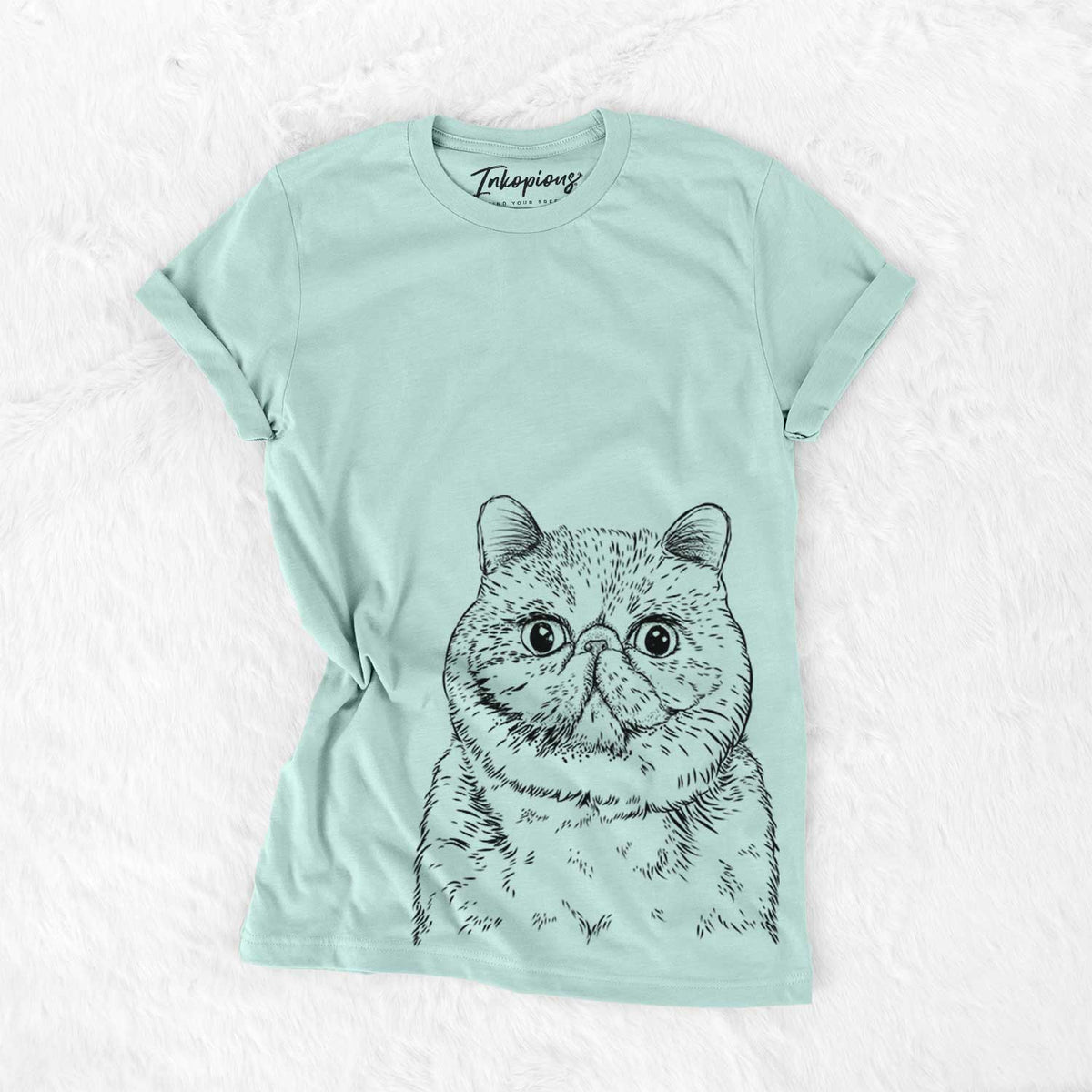 Squish the Exotic Shorthair Cat - Bella Canvas Unisex Crewneck
