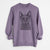 Bare Stanley the Russian Blue Cat - Unisex Pigment Dyed Crew Sweatshirt