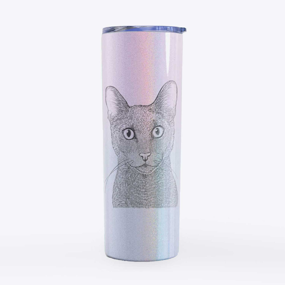 Stanley the Russian Blue Cat - 20oz Skinny Tumbler