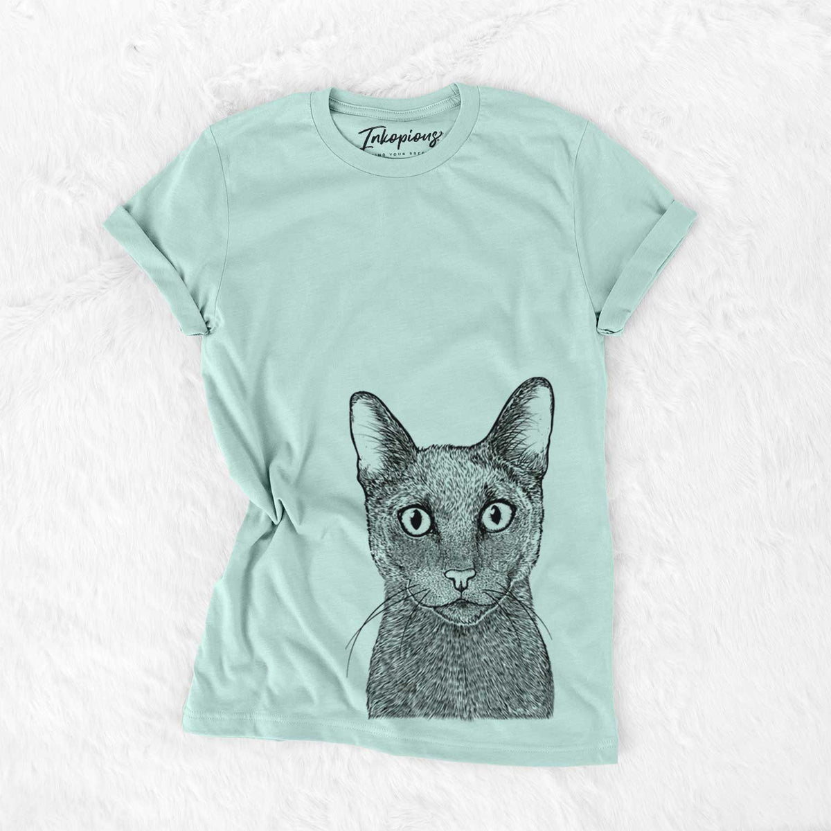 Stanley the Russian Blue Cat - Bella Canvas Unisex Crewneck