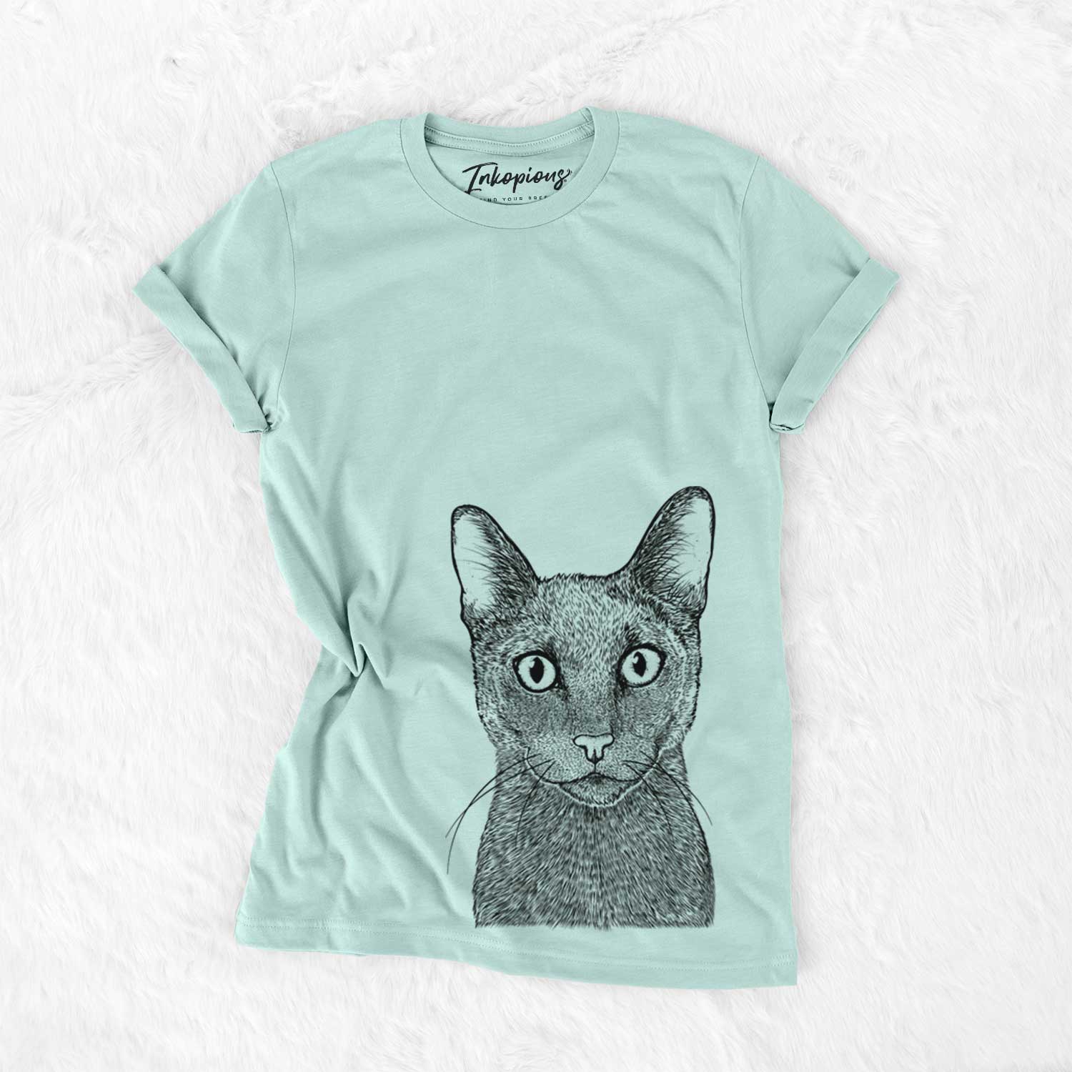 Stanley the Russian Blue Cat - Bella Canvas Unisex Crewneck