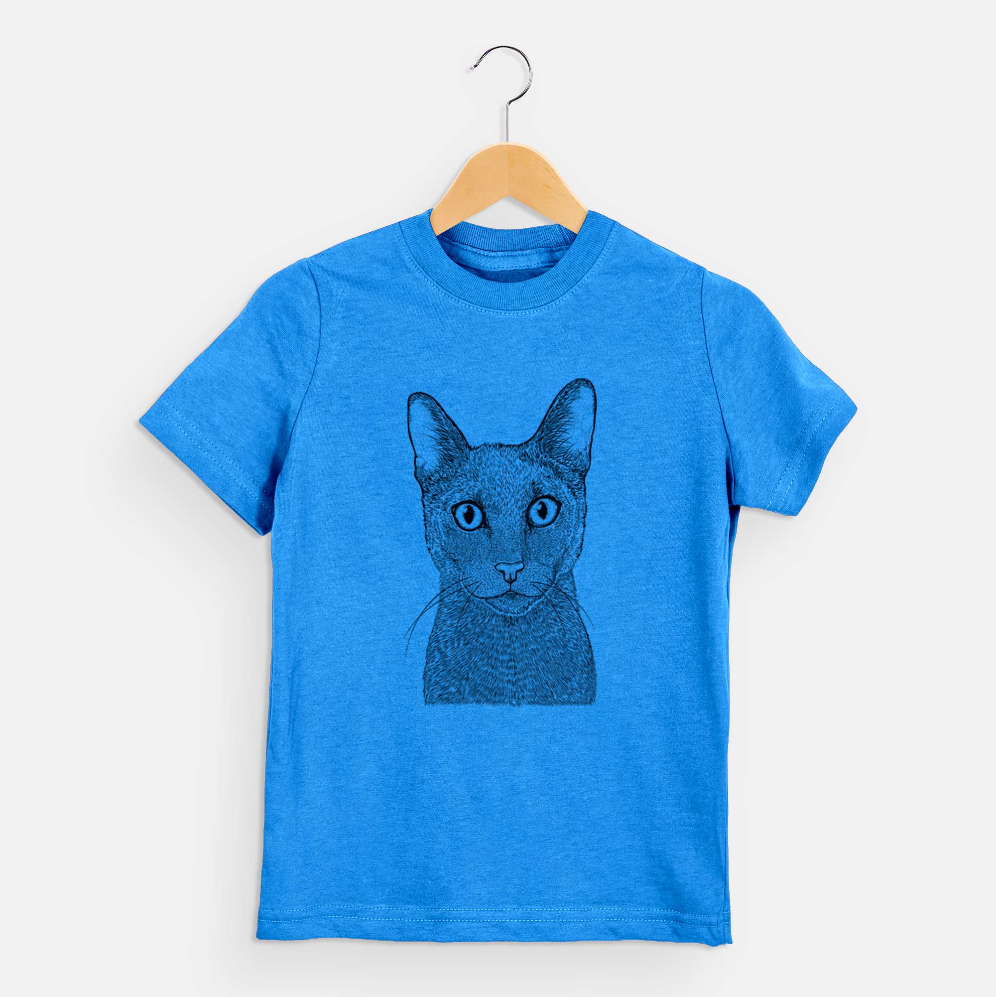 Bare Stanley the Russian Blue Cat - Kids/Youth/Toddler Shirt