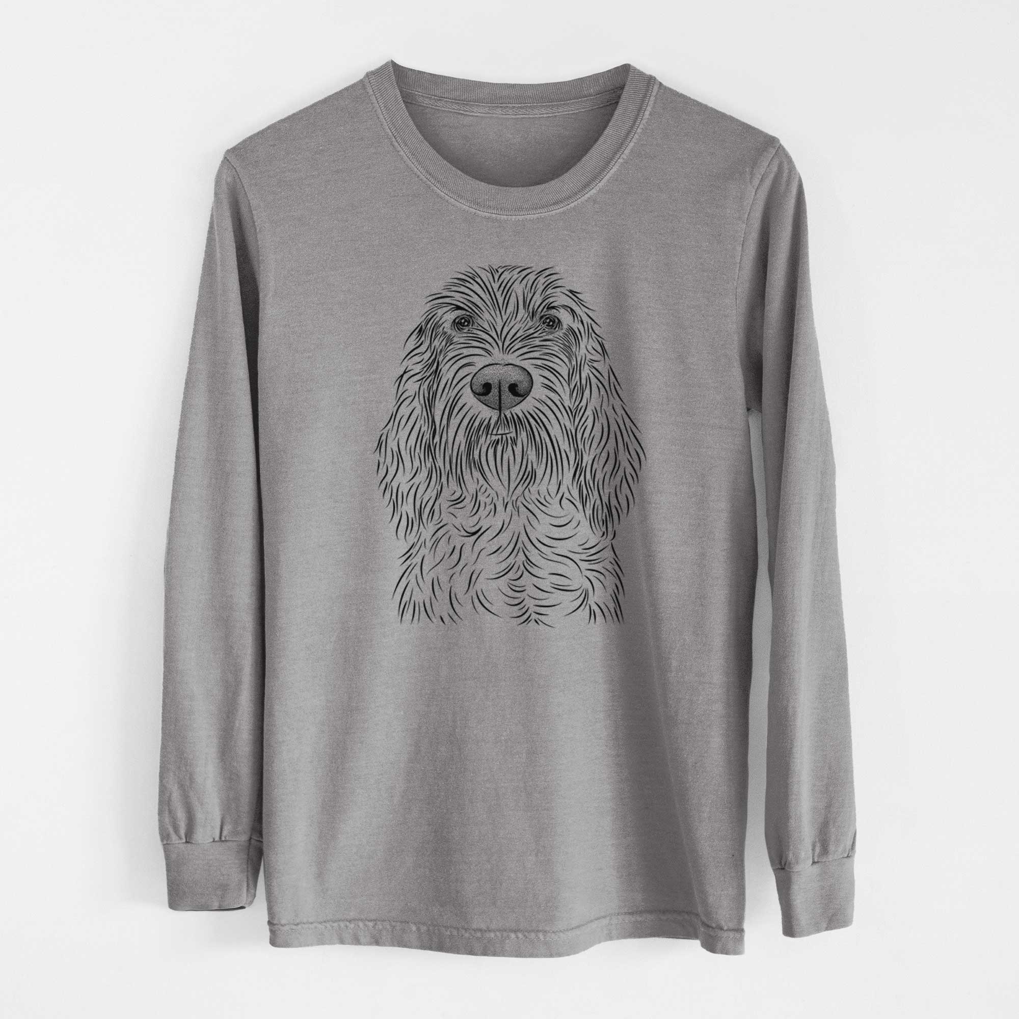 Bare Stefano the Spinone Italiano - Heavyweight 100% Cotton Long Sleeve