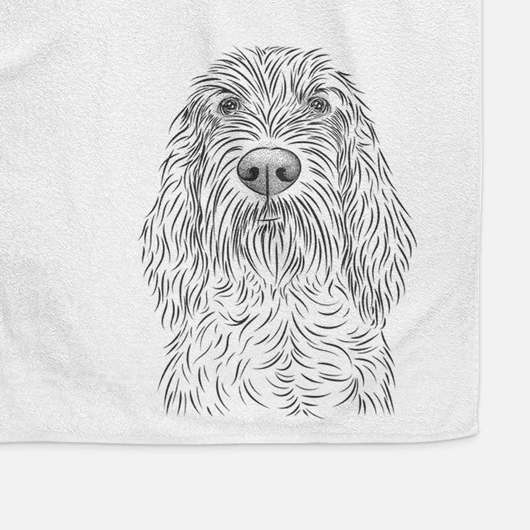 Stefano the Spinone Italiano Decorative Hand Towel