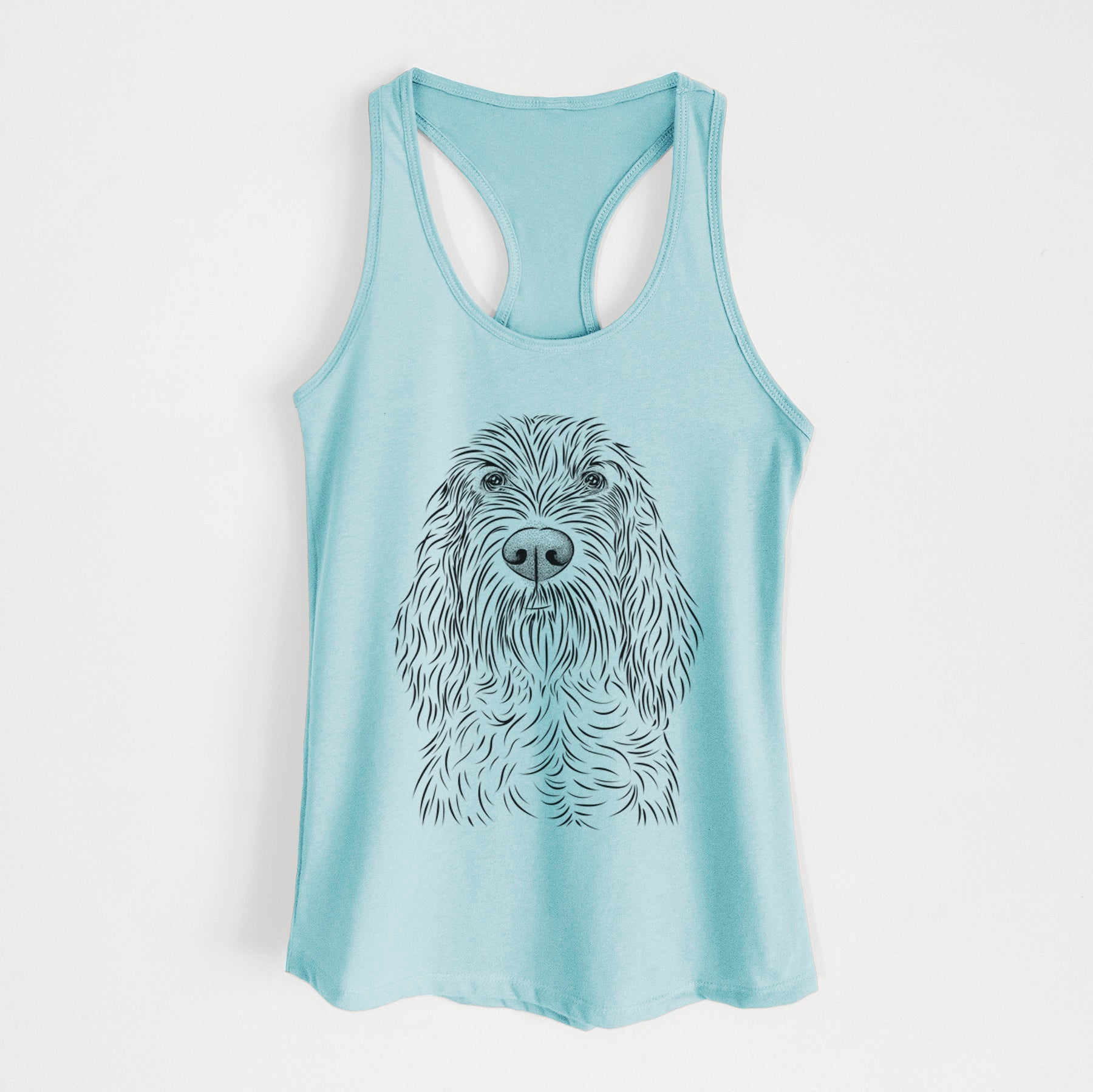 Stefano the Spinone Italiano - Women's Racerback Tanktop