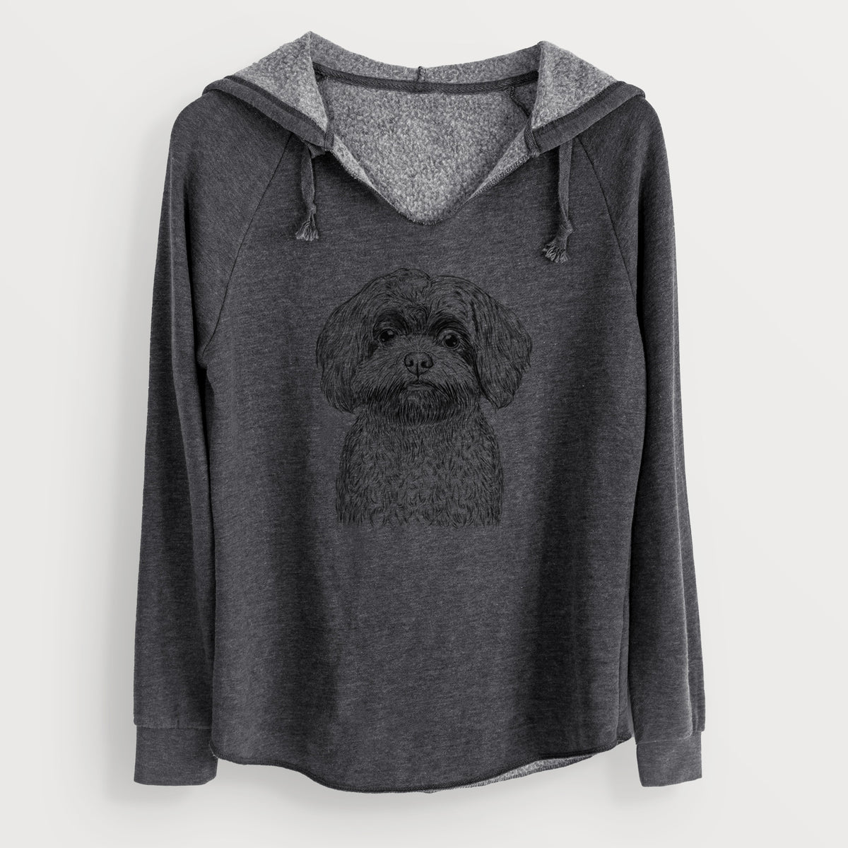 Bare Stella the Shih Tzu Mix - Cali Wave Hooded Sweatshirt