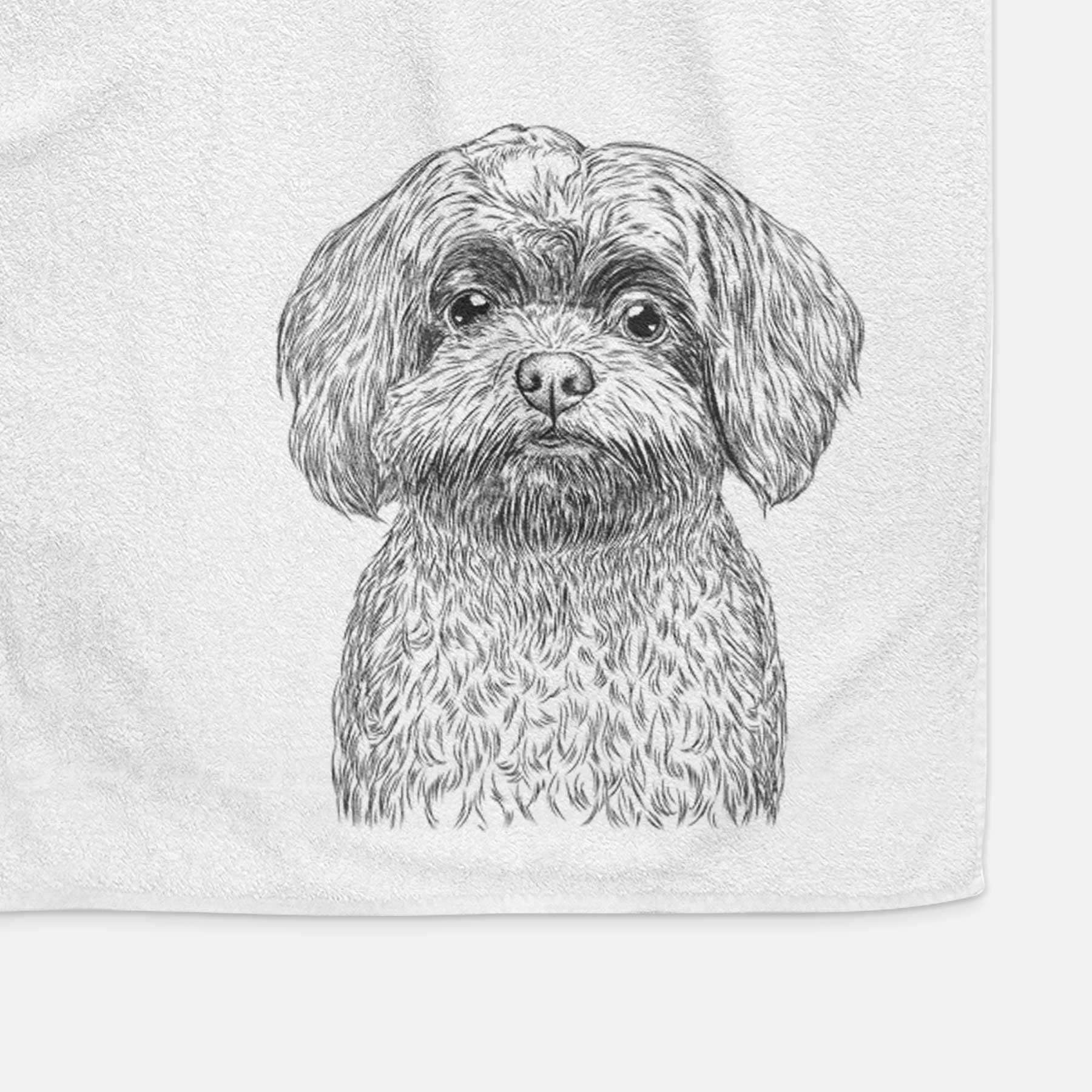 Stella the Shih Tzu Mix Decorative Hand Towel