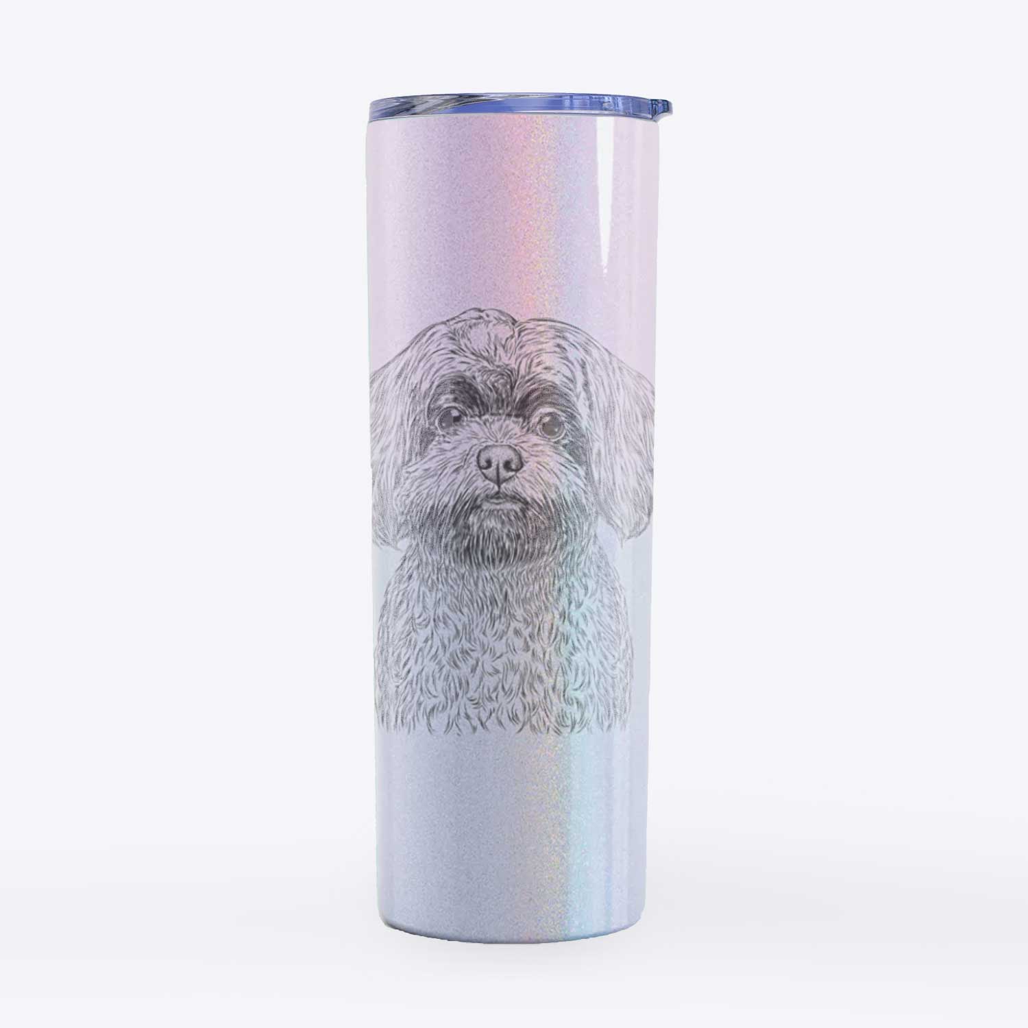 Stella the Shih Tzu Mix - 20oz Skinny Tumbler