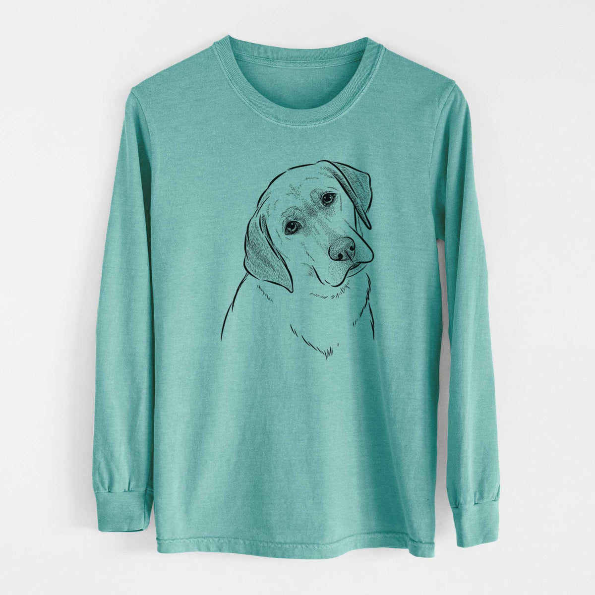Bare Stella the Yellow Lab - Heavyweight 100% Cotton Long Sleeve
