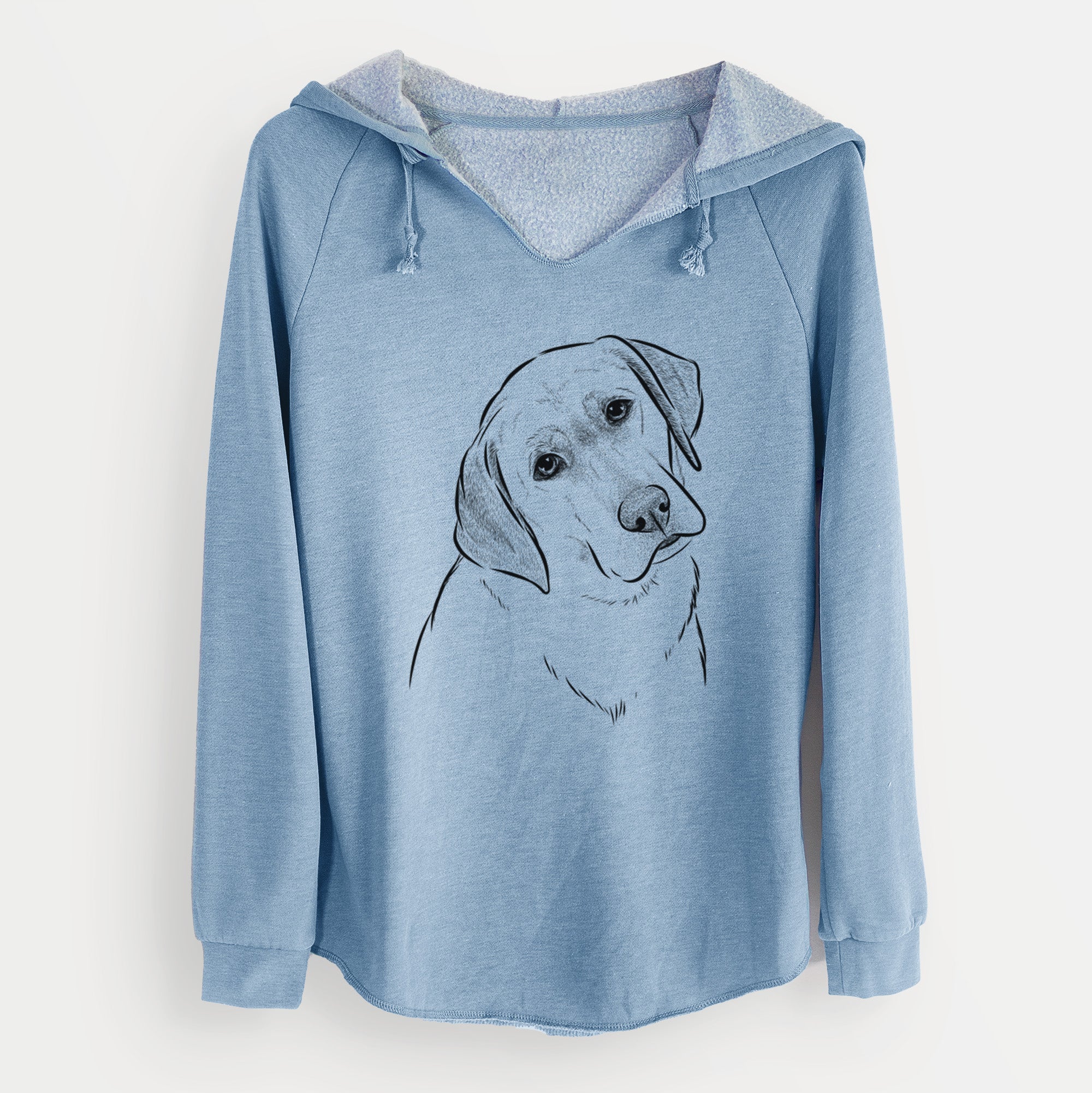 Bare Stella the Yellow Lab - Cali Wave Hooded Sweatshirt