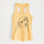 Stella the Yellow Lab - Women's Racerback Tanktop