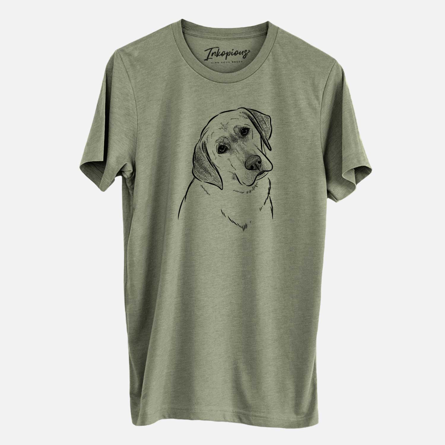 Bare Stella the Yellow Lab - Unisex Crewneck