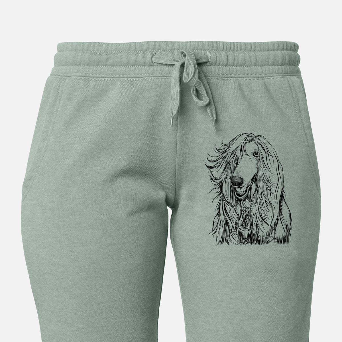 Sterling the Afghan Hound - Women&#39;s Cali Wave Joggers