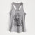 Sterling the Afghan Hound - Women's Racerback Tanktop