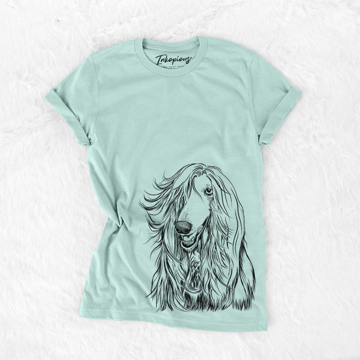 Sterling the Afghan Hound - Bella Canvas Unisex Crewneck