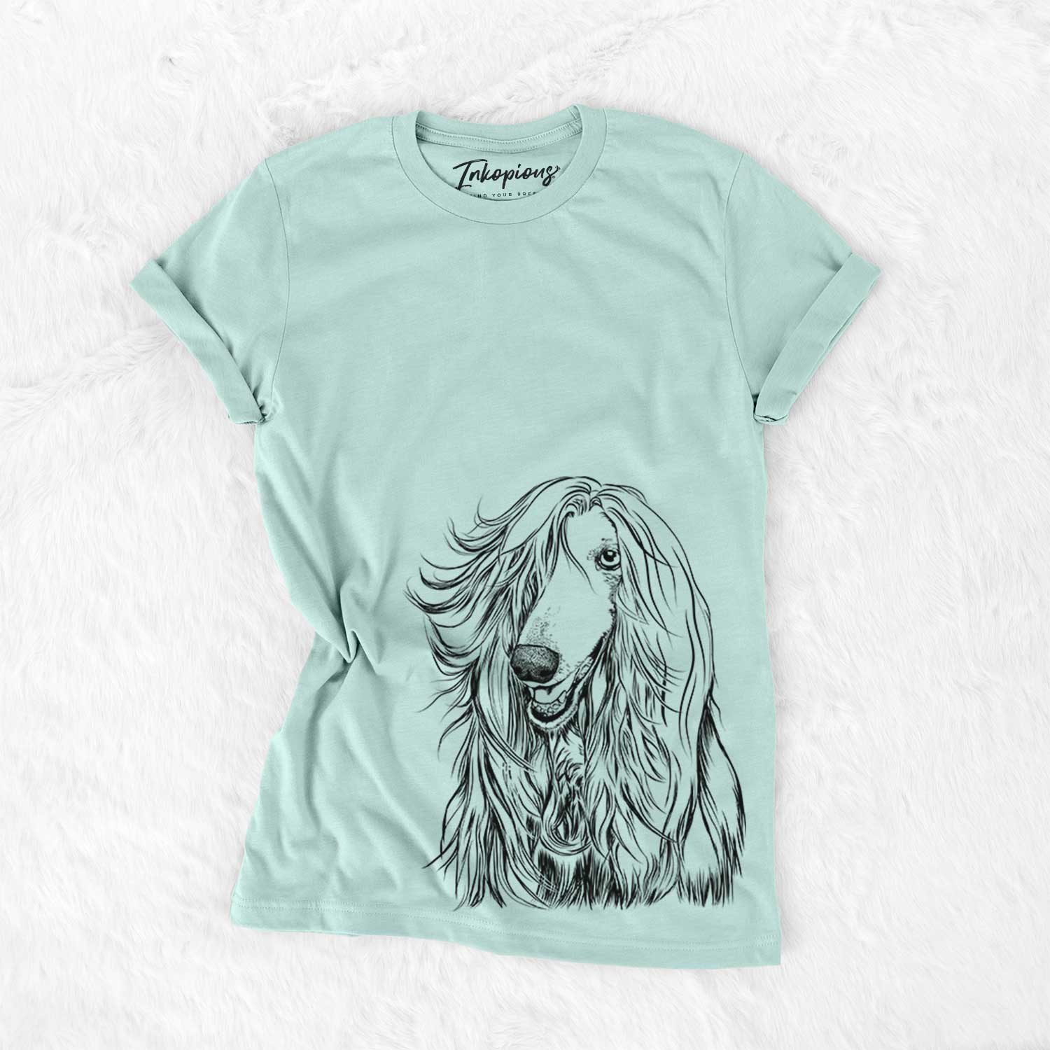 Sterling the Afghan Hound - Bella Canvas Unisex Crewneck