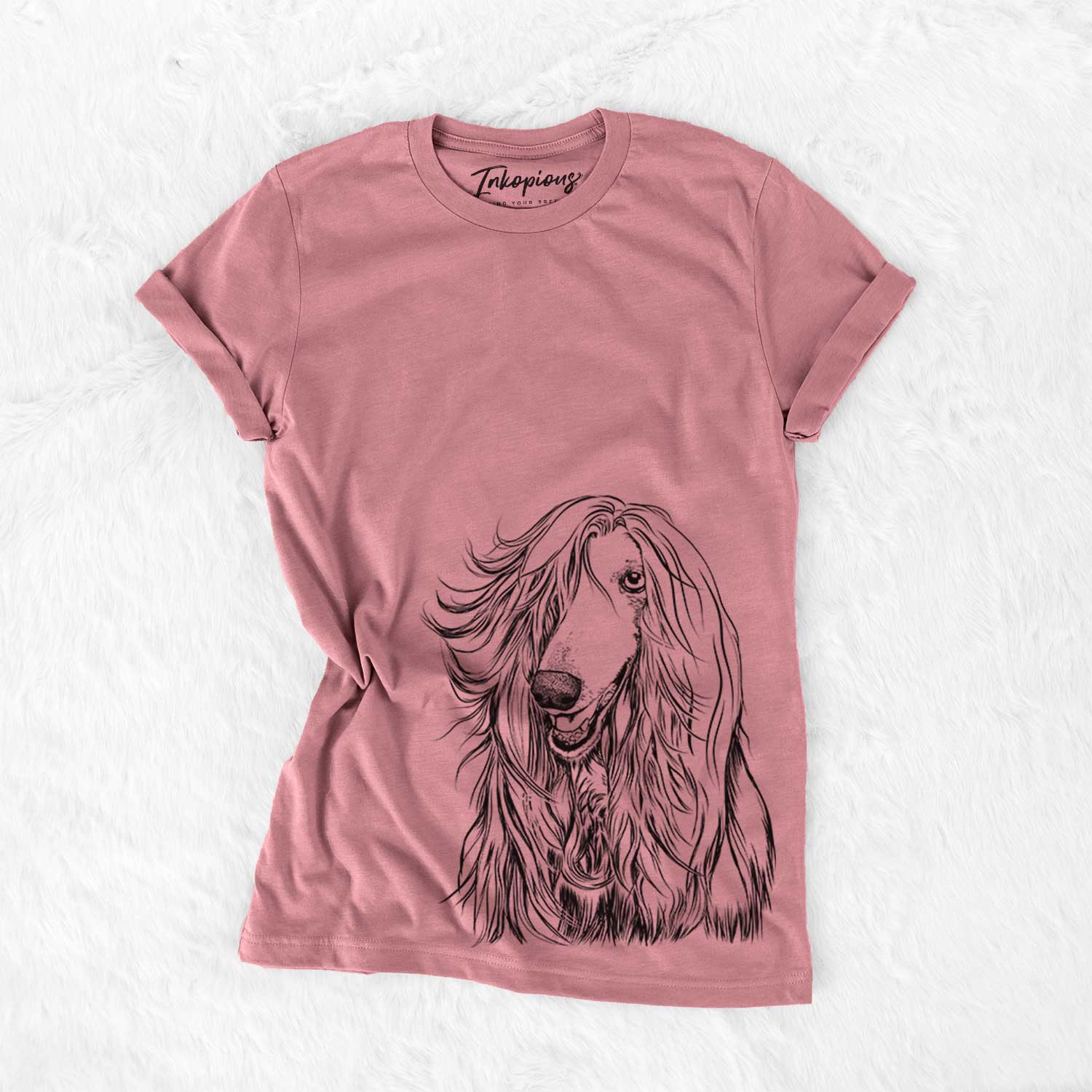 Sterling the Afghan Hound - Bella Canvas Unisex Crewneck
