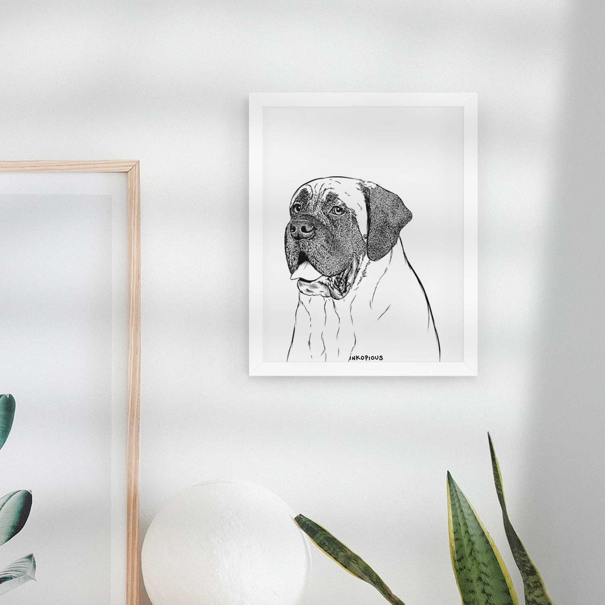 Sterling the English Mastiff Art Print