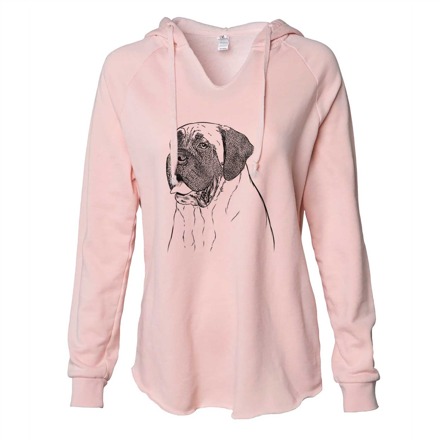 Sterling the English Mastiff - Cali Wave Hooded Sweatshirt