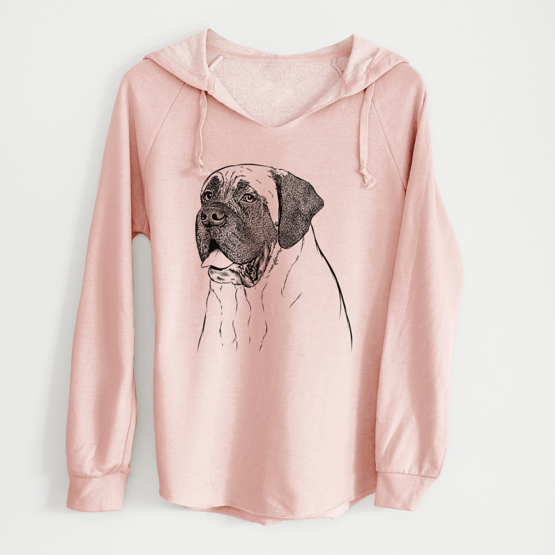 Bare Sterling the English Mastiff - Cali Wave Hooded Sweatshirt