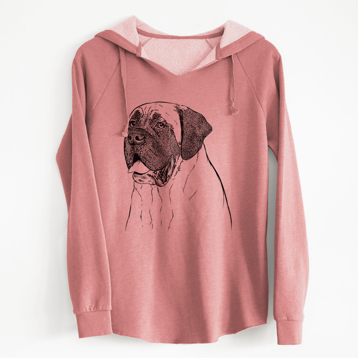 Bare Sterling the English Mastiff - Cali Wave Hooded Sweatshirt