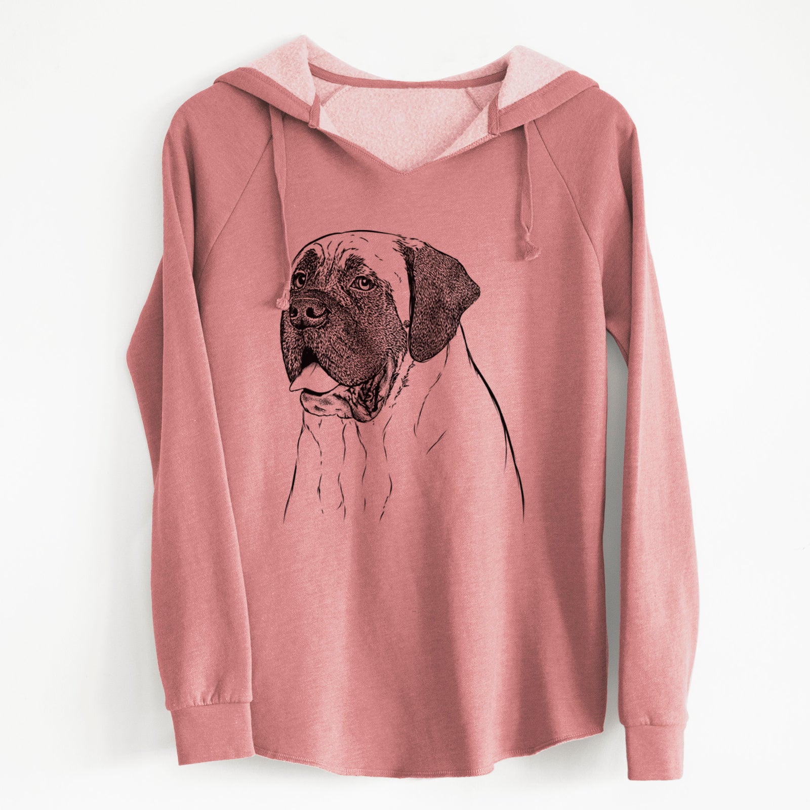 Bare Sterling the English Mastiff - Cali Wave Hooded Sweatshirt