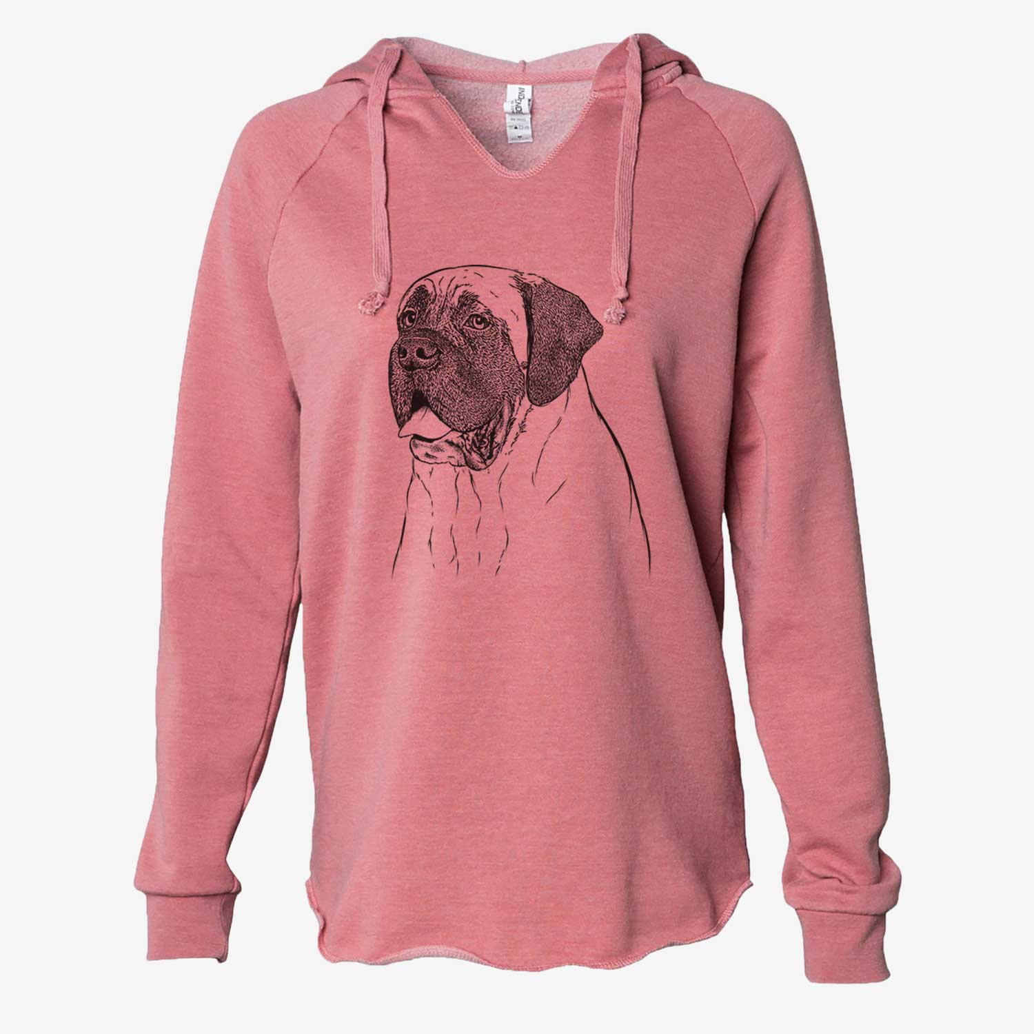 Sterling the English Mastiff - Cali Wave Hooded Sweatshirt