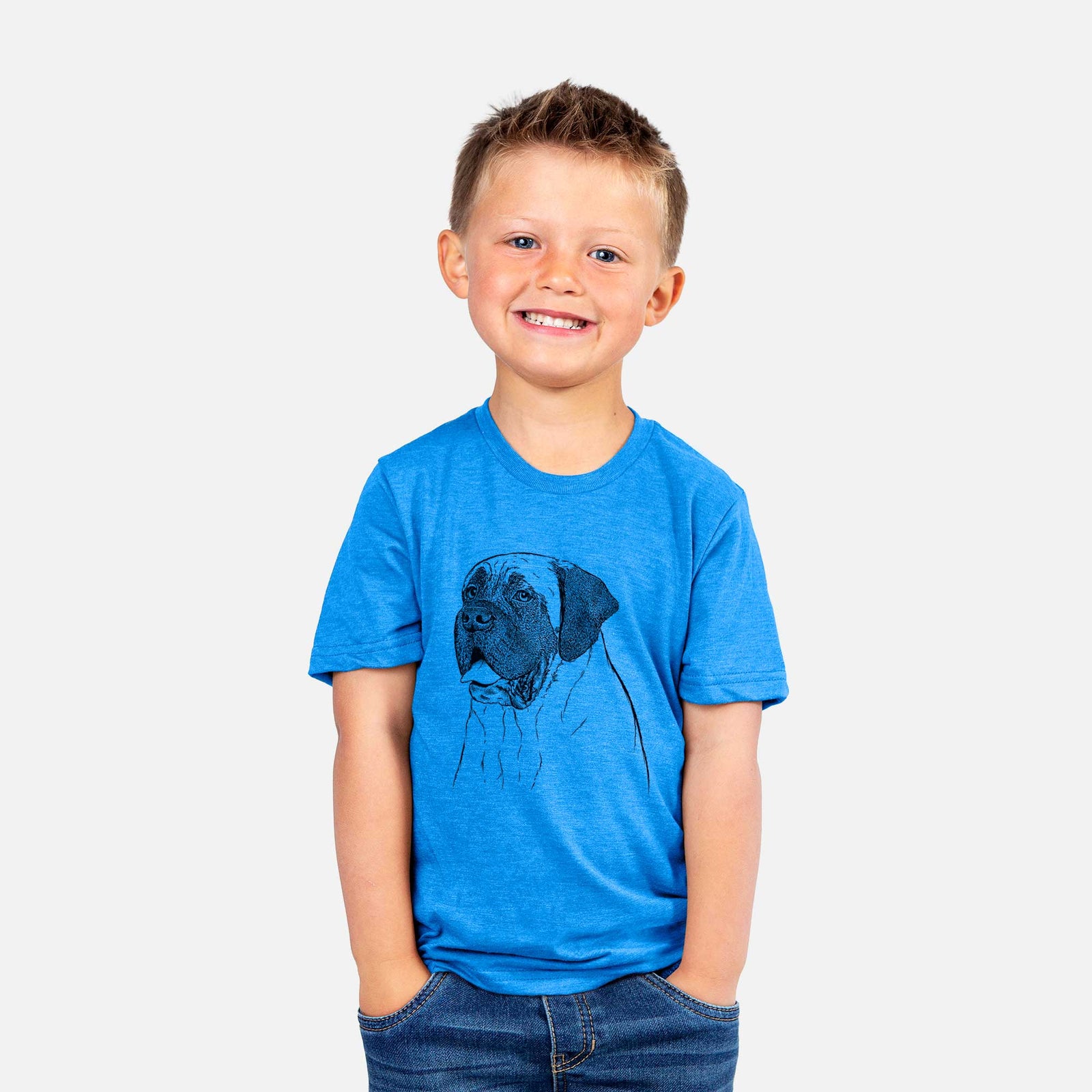 Bare Sterling the English Mastiff - Kids/Youth/Toddler Shirt