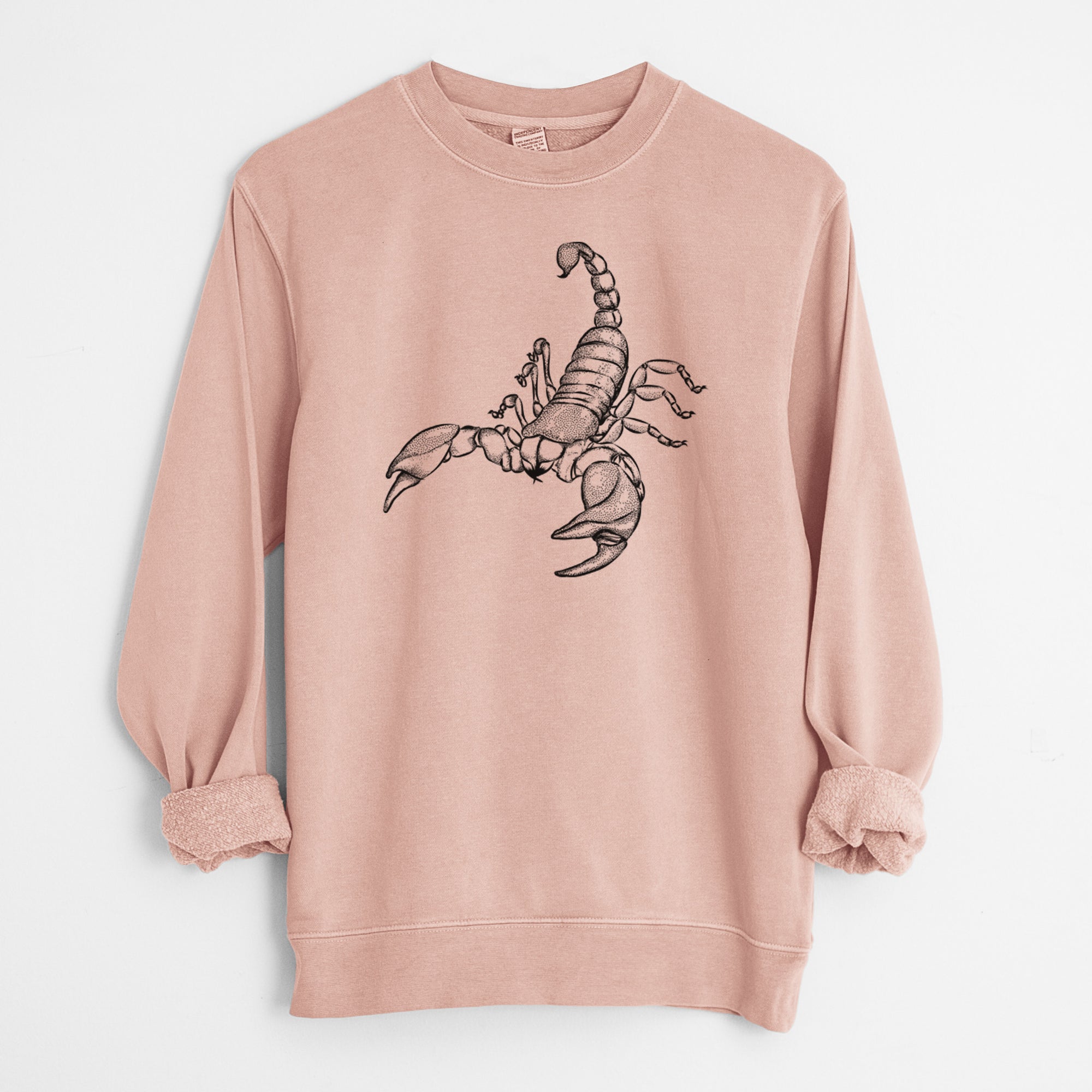 Bare Sting the Scorpion - Unisex Pigment Dyed Crew Sweatshirt