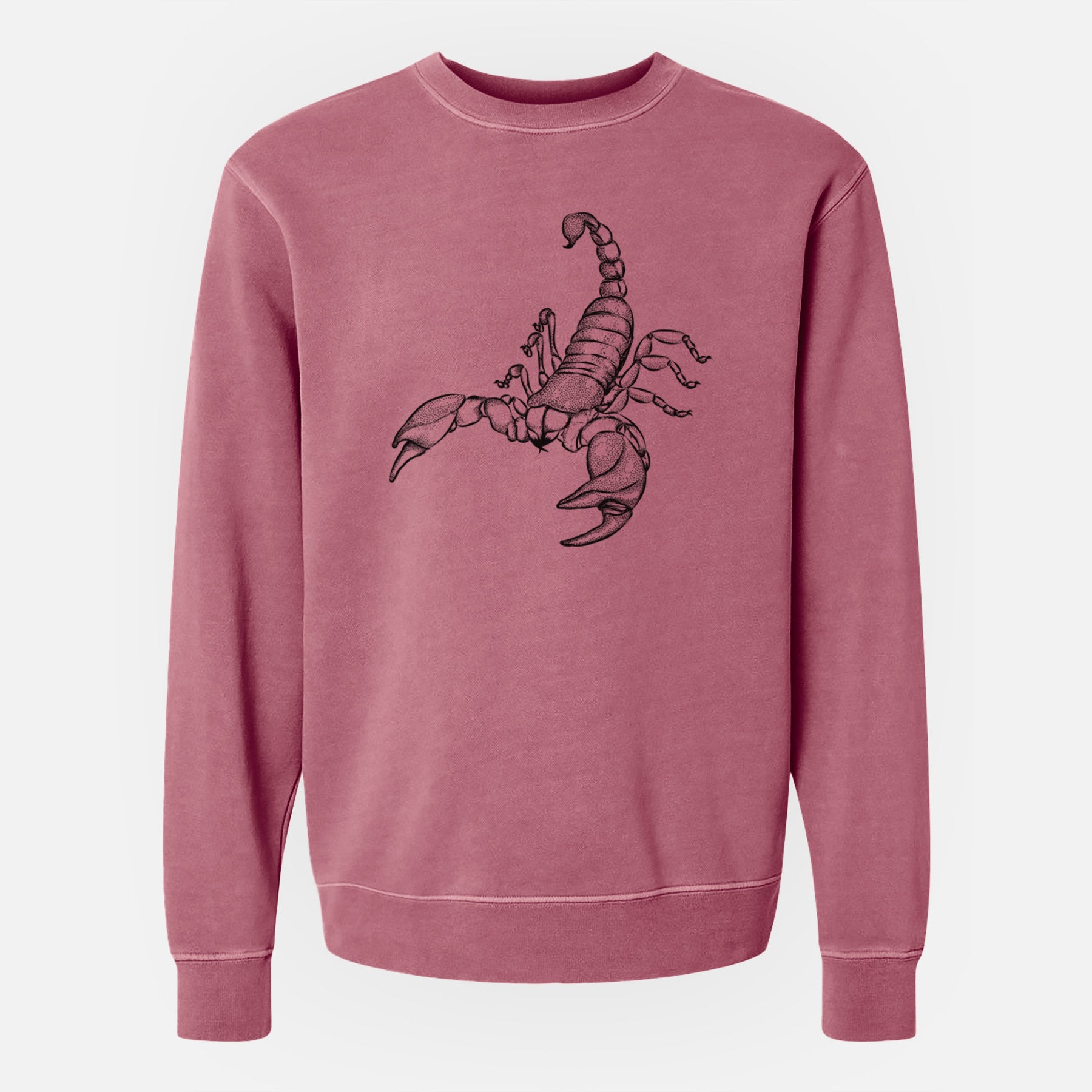 Bare Sting the Scorpion - Unisex Pigment Dyed Crew Sweatshirt