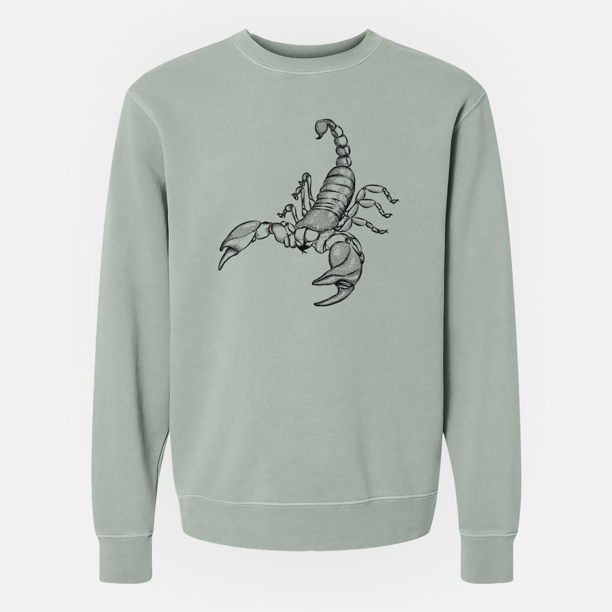 Bare Sting the Scorpion - Unisex Pigment Dyed Crew Sweatshirt