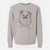 Bare Stuart the Longhaired Chihuahua - Unisex Pigment Dyed Crew Sweatshirt