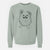 Bare Stuart the Longhaired Chihuahua - Unisex Pigment Dyed Crew Sweatshirt