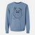 Bare Stuart the Longhaired Chihuahua - Unisex Pigment Dyed Crew Sweatshirt