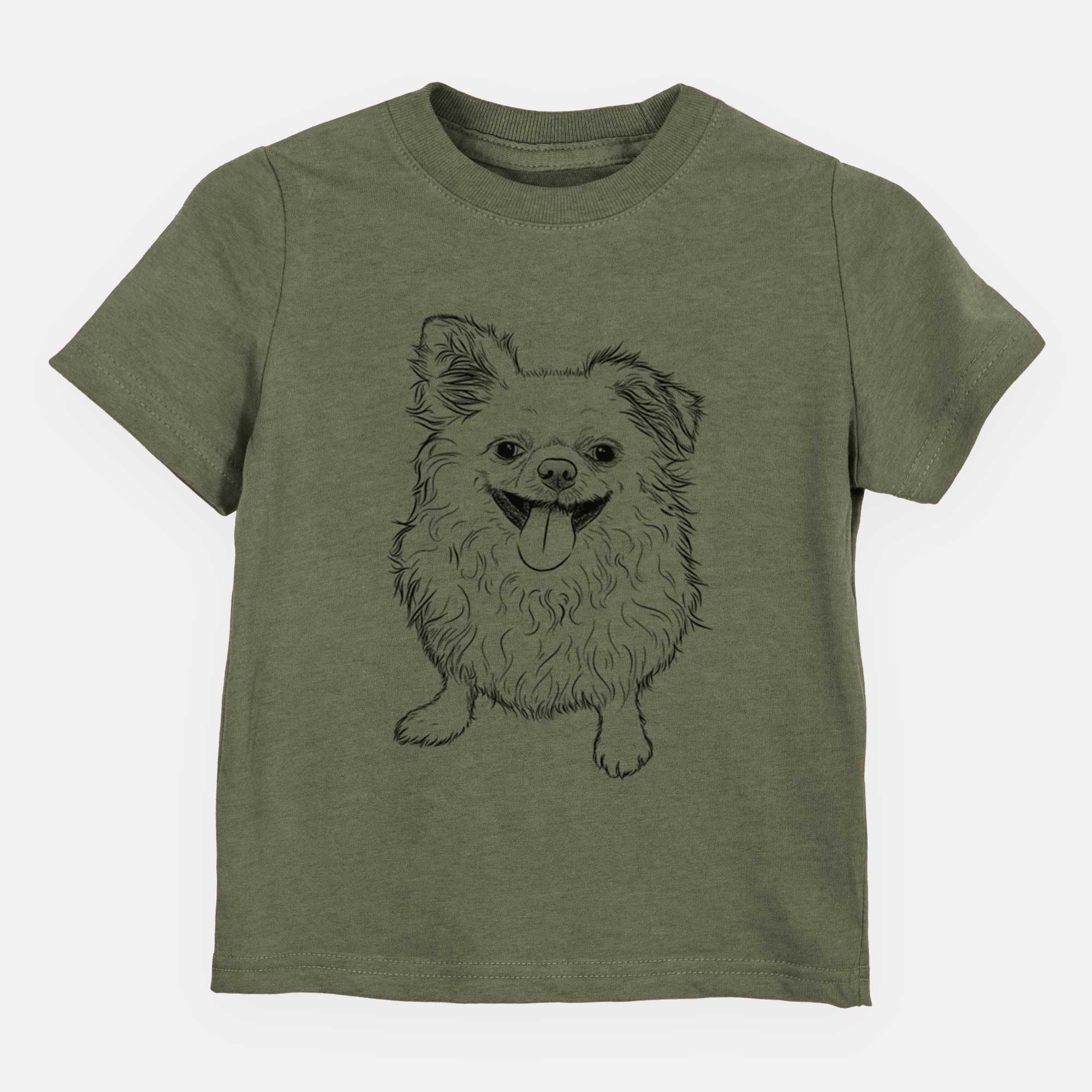 Bare Stuart the Longhaired Chihuahua - Kids/Youth/Toddler Shirt