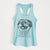 Sugar the Malshi - Women's Racerback Tanktop