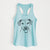 Sugar the American Staffordshire Mix - Women's Racerback Tanktop