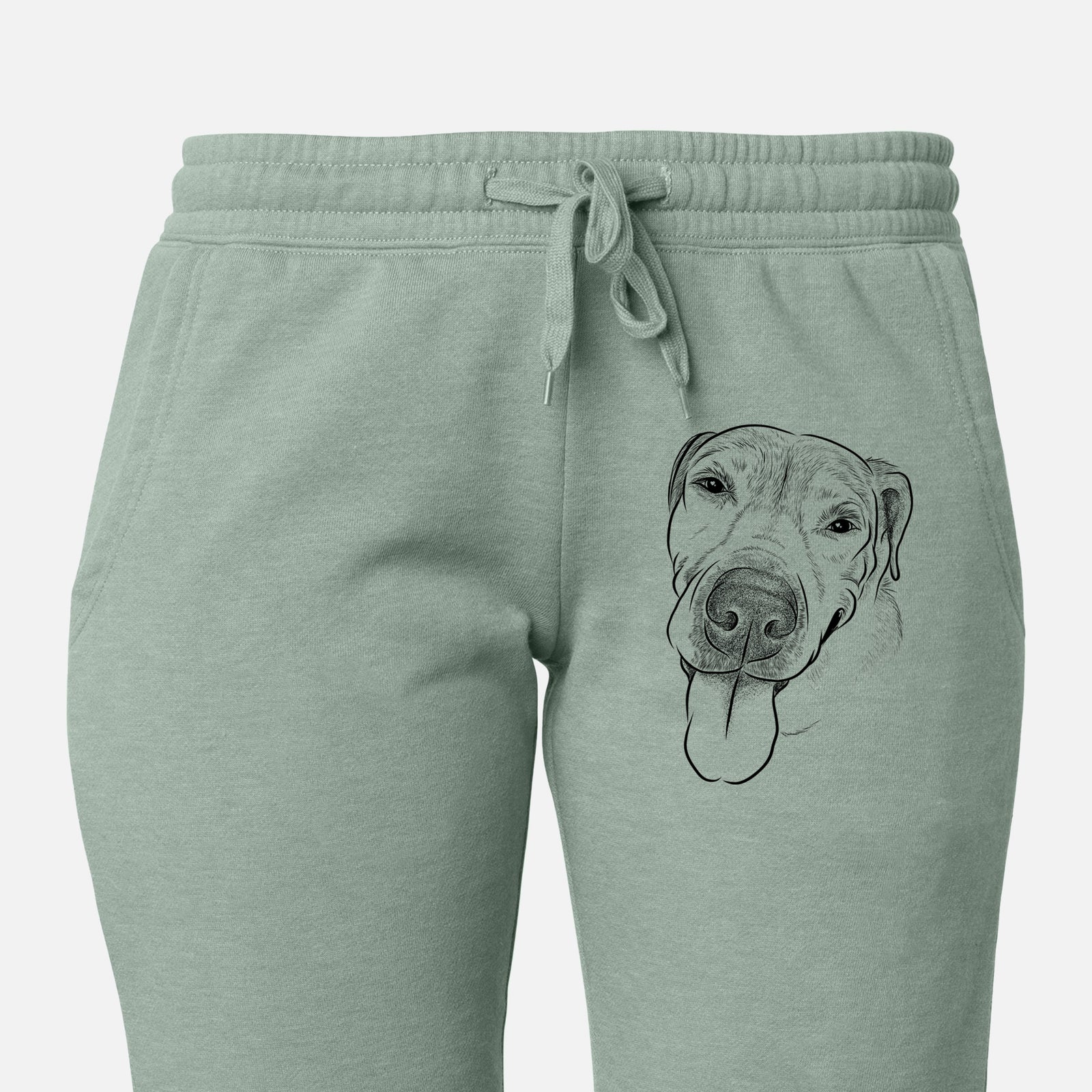 Sugar the Staffordshire Terrier Mix - Women's Cali Wave Joggers