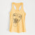 Sugar the Staffordshire Terrier Mix - Women's Racerback Tanktop