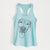 Sugar the Staffordshire Terrier Mix - Women's Racerback Tanktop