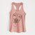 Sugar the Staffordshire Terrier Mix - Women's Racerback Tanktop