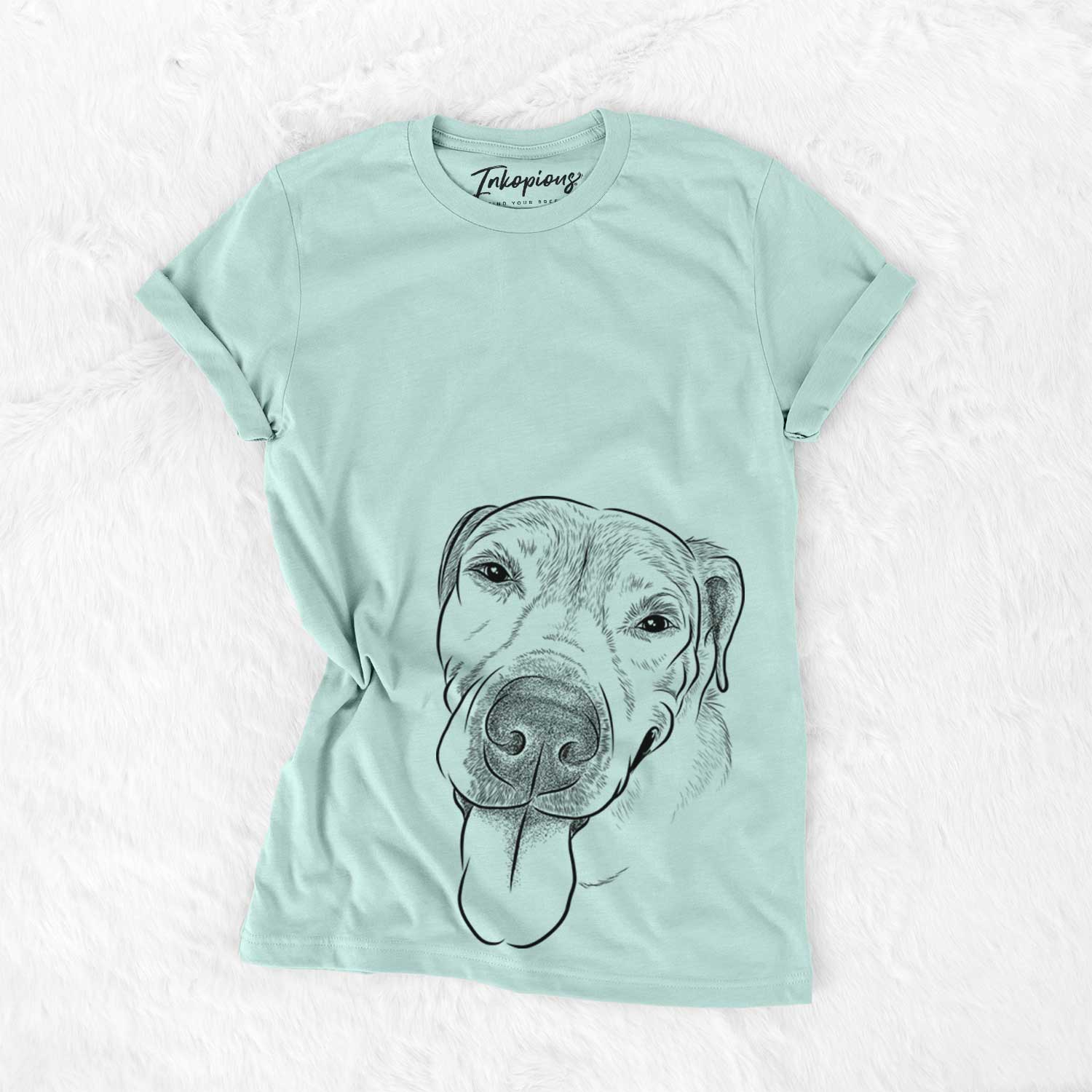 Sugar the Staffordshire Terrier Mix - Bella Canvas Unisex Crewneck