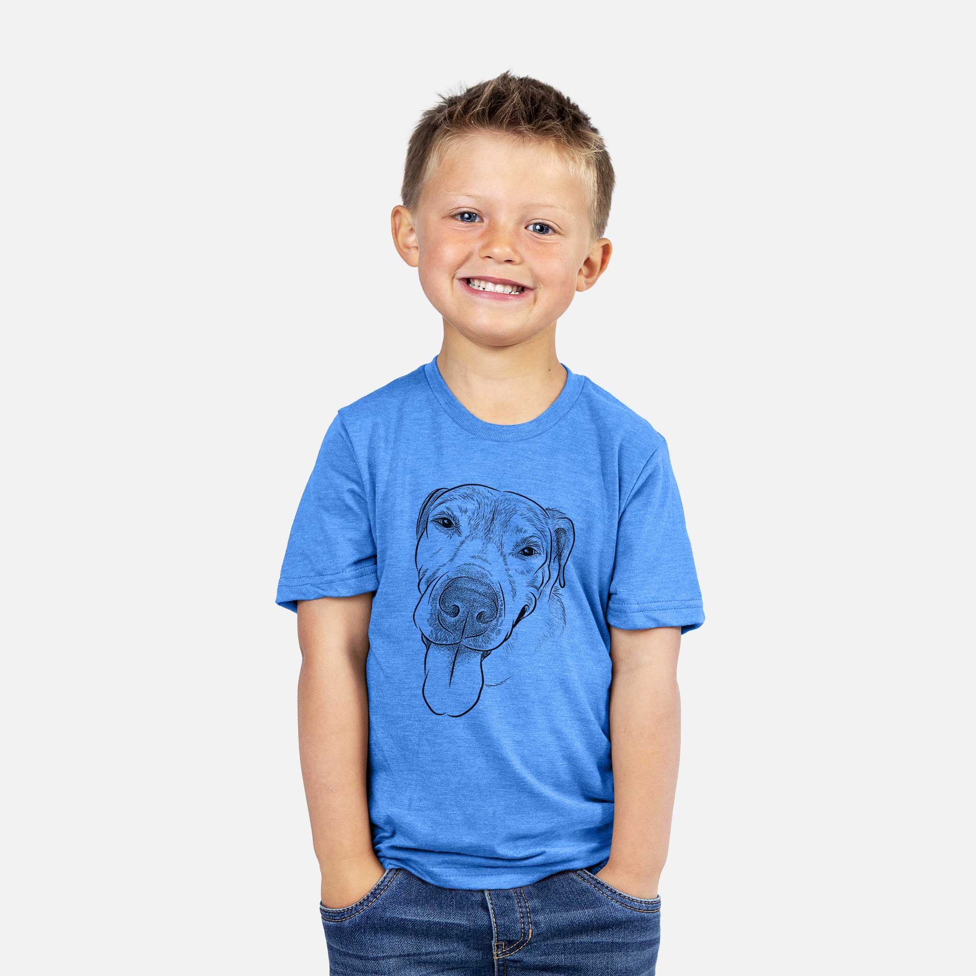 Bare Sugar the Staffordshire Terrier Mix - Kids/Youth/Toddler Shirt