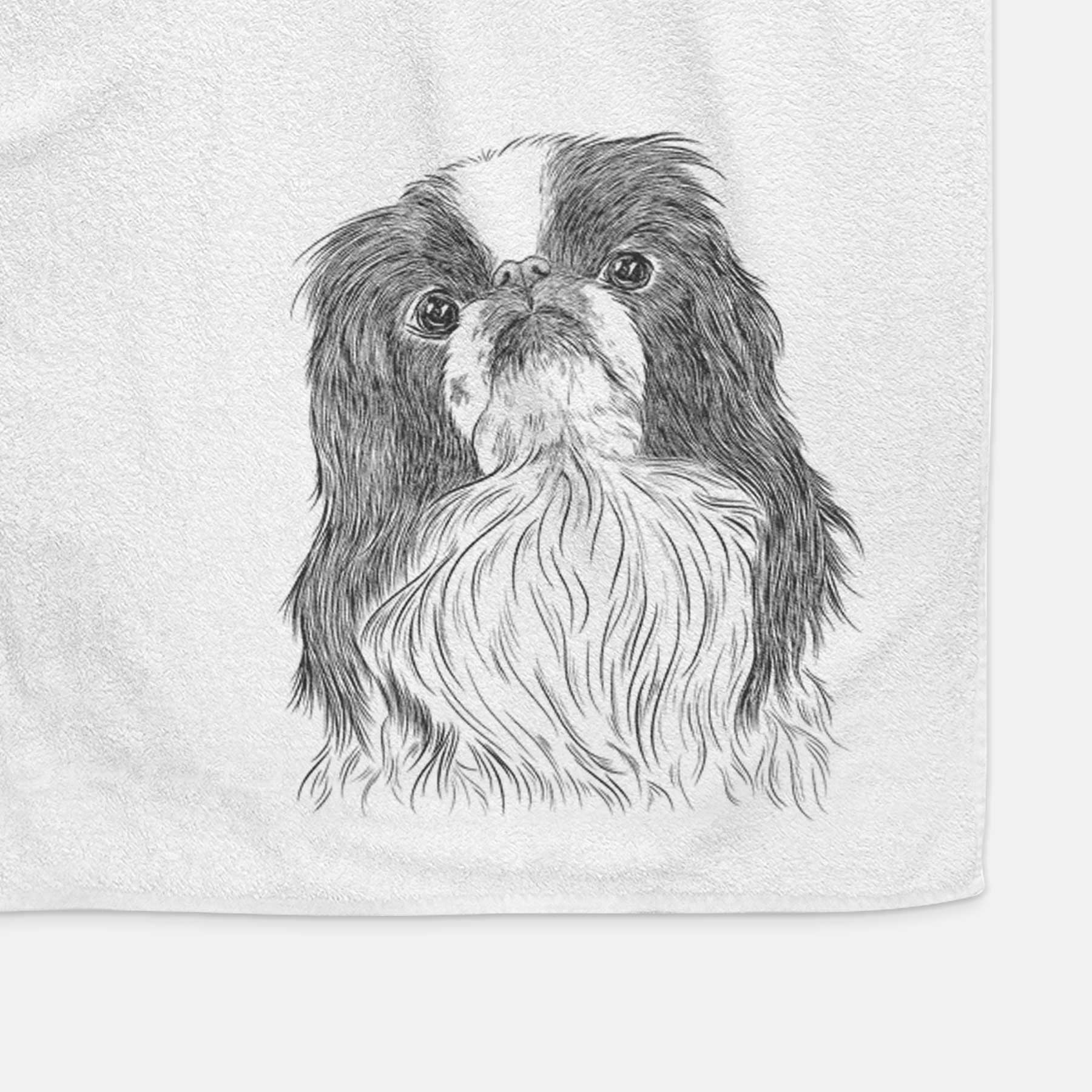 Suki the Japanese Chin Decorative Hand Towel