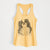 Suki the Japanese Chin - Women's Racerback Tanktop