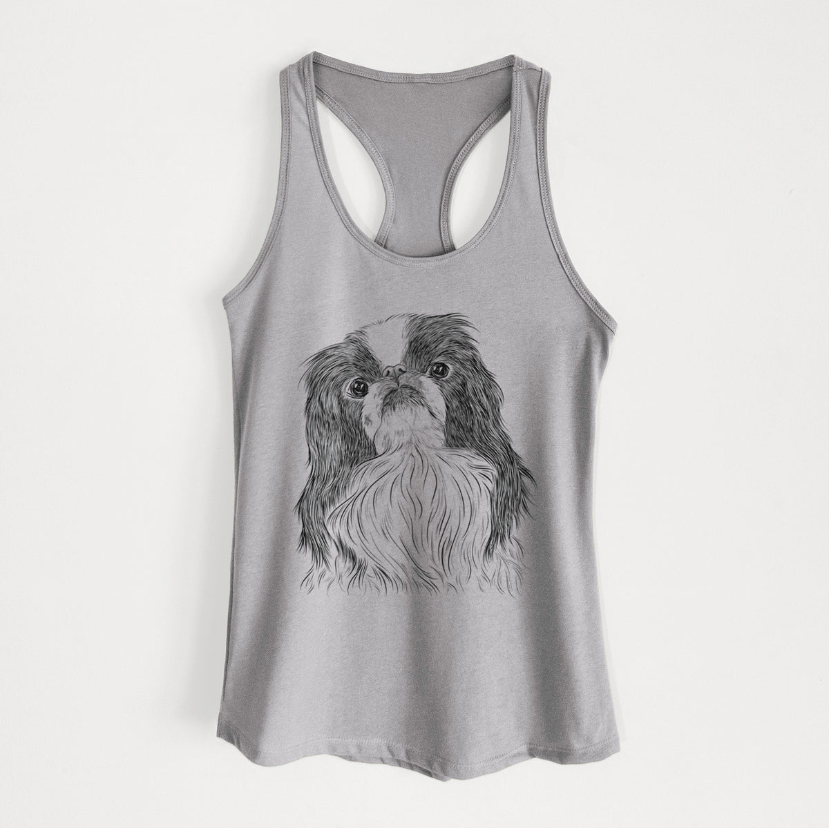 Suki the Japanese Chin - Women&#39;s Racerback Tanktop