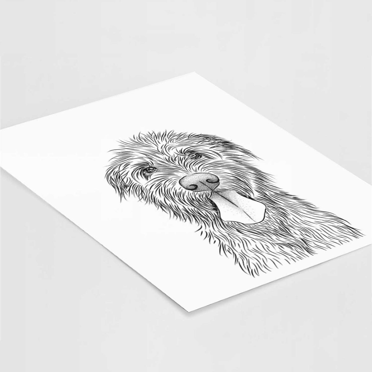 Sullivan the Irish Wolfhound Art Print