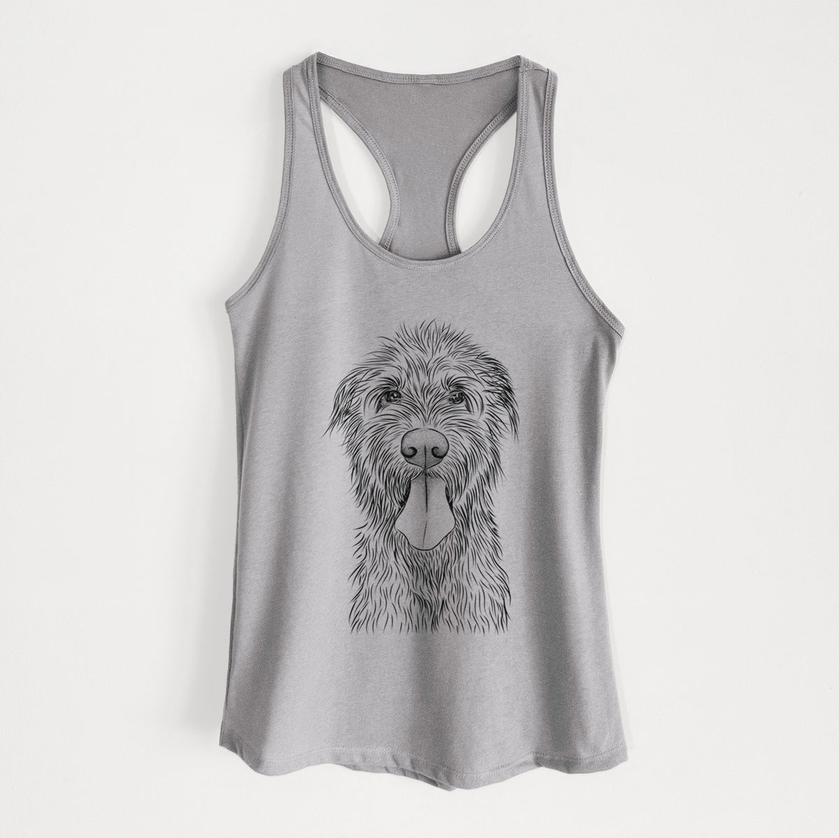 Sullivan the Irish Wolfhound - Women&#39;s Racerback Tanktop