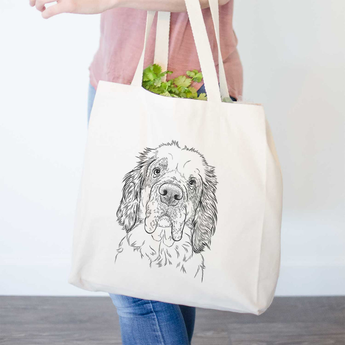 Sully the Clumber Spaniel - Tote Bag